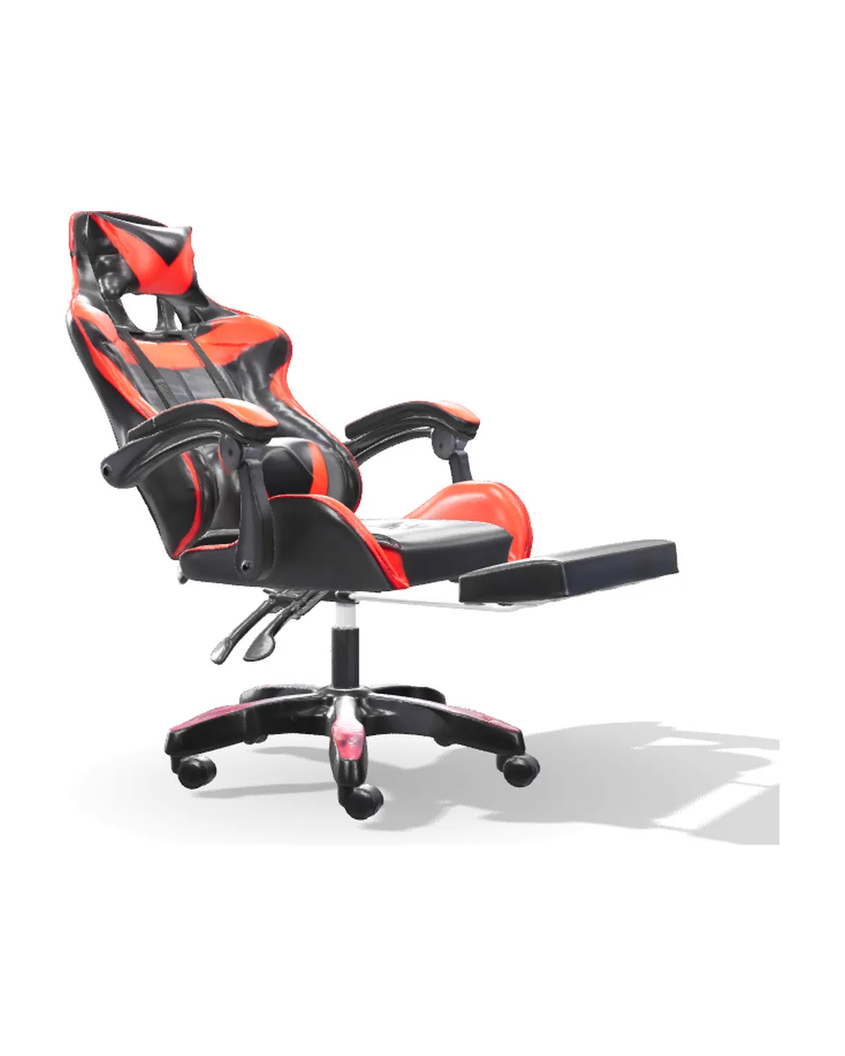 3D render of a gaming chair generated by SpinProduct from a single supplier photo